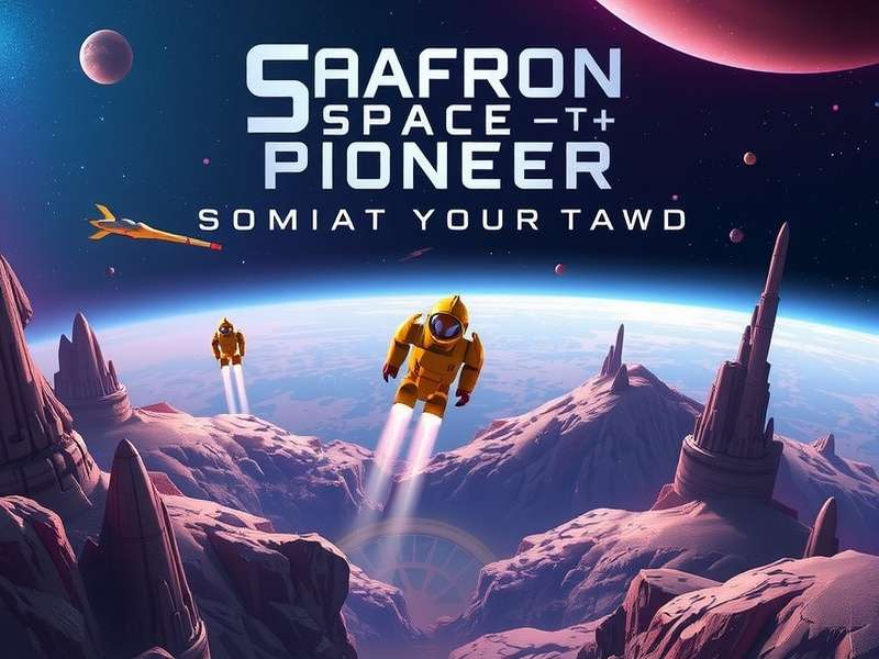 Saffron Space Pioneer Gameplay Screenshot